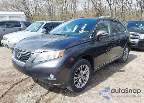 2010 Lexus Rx 350 из США, поврежденный, VIN 2T2BK1BA8AC056320
